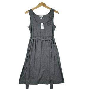 Ann Taylor LOFT Gray Dress‎ Size Small